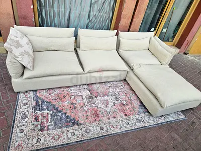 320x190cm marina home feather filled sofa
