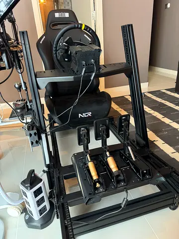 Next Level Racing with Moza Sim Racing Complete Rig
