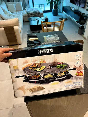 Princess Raclette Stone Grill Party