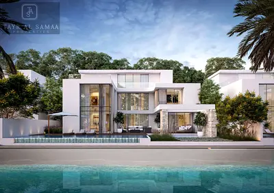 Luxury Coral Beach Villa | Private Beach | Golf Course | Marina | Sobha Siniya Island