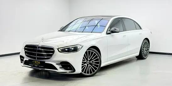 2026 Mercedes Benz S500 Exclusive High, 2030 Mercedes Warranty, Full MB Service History, Low Km, GCC