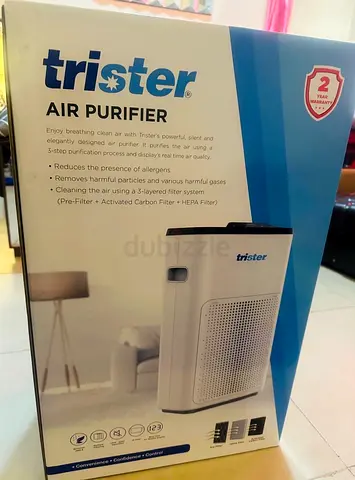 Trister Air Purifier (TS‑180AP) 3‑Layer Filtration
