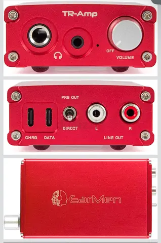 EarMen TR-Amp Portable and desktop DAC  Headphone Amplifier Made in Europe