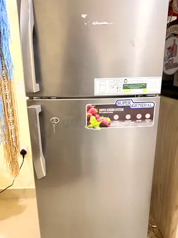 Super General Double Door Refrigerator - Good Condition
