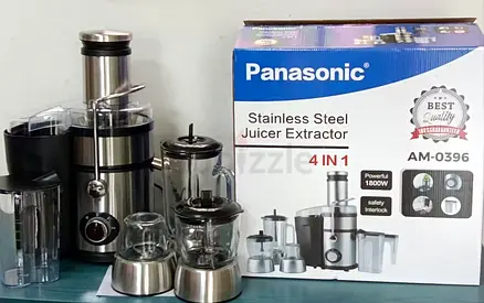 Brand-NEW Panasonic Metal Juicer / Mixer —4 in 1
