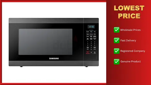 SAMSUNG Solo Microwave Oven with Auto Cook and Timer, 54L, Black