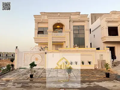 Luxury villa for sale, price includes registration fees, negotiable. Located near services and Emirates Road 611.