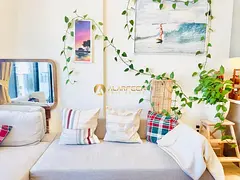 Furnished 1BR | Azizi Riviera 23 | City View