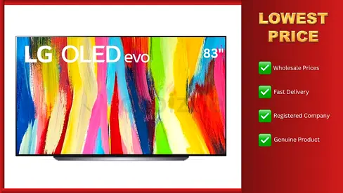 LG OLED evo 83 Inch TV - Gallery Design 4K Cinema Brand New With1 Year Warranty