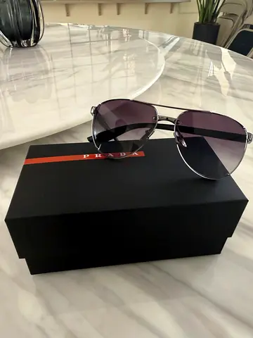 Prada Aviator Sunglasses with Case
