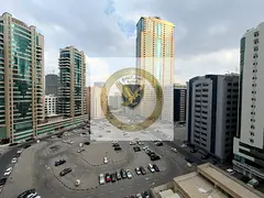 Three-bedroom apartment in Al Majaz 2 with free AC, maid’s room, and master room. Prime, vibrant l