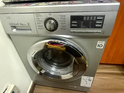 LG Front Load Washer 8kg / 4kg Washer Dryer Combo - Silver