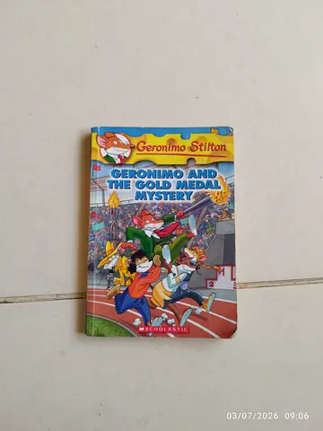 Geronimo Stilron and the Gold Medal Mystery book