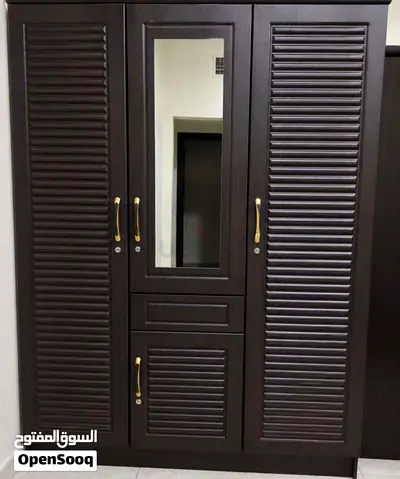 Spacious 3-Door Wardrobe with Hanging  Storage Space – AED 250