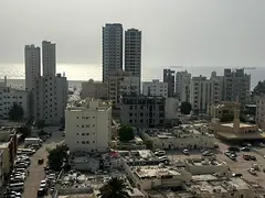 Second row from the Corniche, separate lounge, 2 balconies, sea view, at a reasonable price with pay