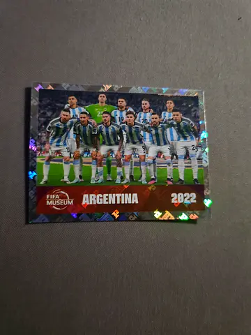 2022 Argentina FIFA Museum Holographic Team Trading Card