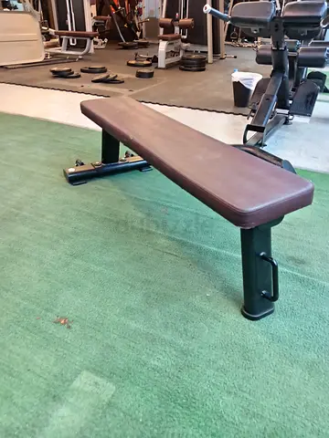Sturdy Flat Weight Bench for Home or Commercial Gym