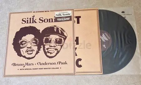 Bruno Mars, Anderson.Paak - An Evening with Silk Sonic, Standard Black Vinyl