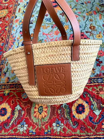 Loewe Raffia Bag