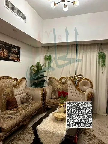شقه مفروشه اعاده بيع برج النعيميه1مع خطة دفع  موقع مميز وخدمات قريبه