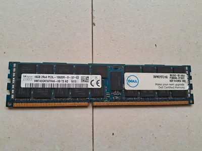 Premium SK hynix 16GB DDR3L Server RAM (PC3L-10600R). Dell Certified, like-new condition. For Server