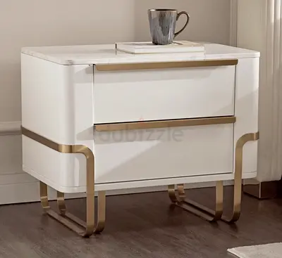 Neo Lux Nightstands From Homecenter marble, modern luxury paid ~2,500