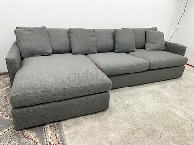 Still brand new condition cratebarrel lshape sofa