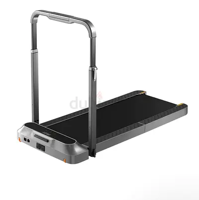 Compact Foldable Electric Treadmill with Handrail - Lightweight Home Use
