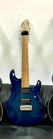 Musicman JP7 Neptune Blue