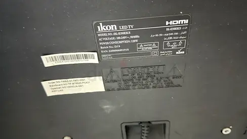 Ikon 55” LED TV - used, for sale