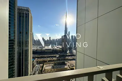 Burj Khalifa View | High Floor | Vacant