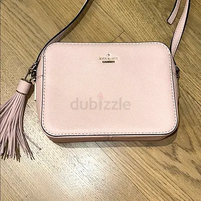 Kate Spade New York Kingston Drive Arla Leather Crossbody Bag (Blush Pink)
