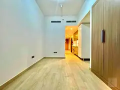Pool &amp; Skyline View Studio | Azizi Riviera 1 | Balcony Access