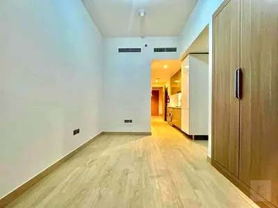 Pool & Skyline View Studio | Azizi Riviera 1 | Balcony Access