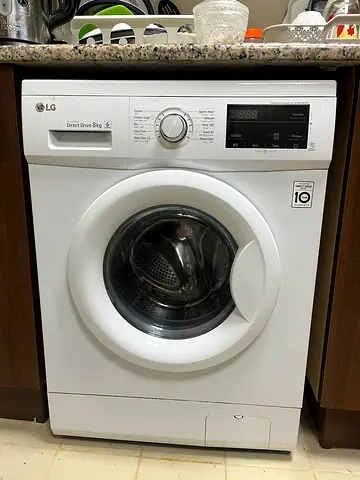 LG Front Load Washing Machine - Inverter Direct Drive, 10 Year Warranty