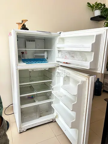 Large White Hoover Refrigerator