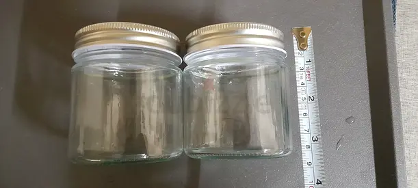 Glass containers small