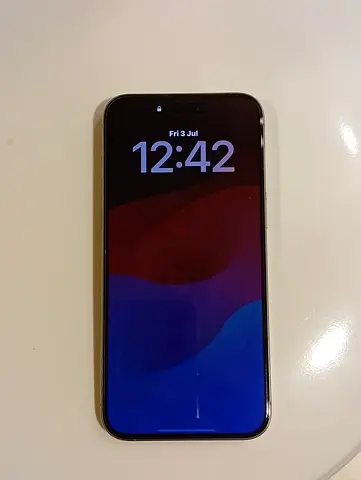 iPhone (Good Condition) - Unlocked, Natural Titanium