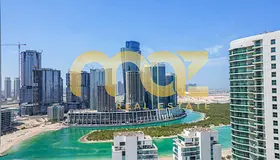 2BR + Balcony | High Floor | Mangrove and Sea View