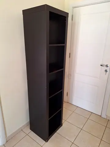 black shelf - Ikea shelves