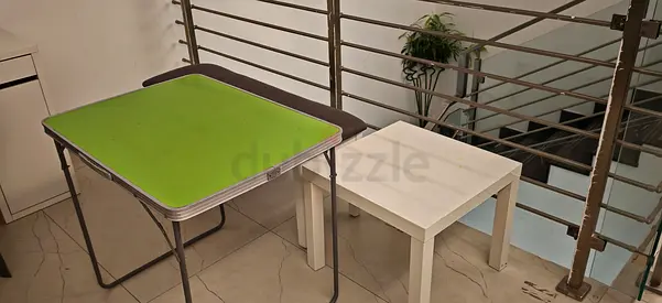 İkea Bench, side Table and Foldable Table