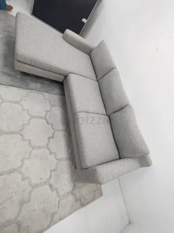 Expensive quality west elm lshape sofa