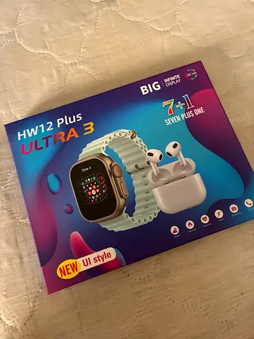 HW12 Plus Ultra 3 Smartwatch  -  in Box