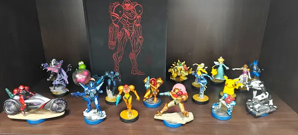 Complete Metroid Amiibo Collection + Bonus Nintendo Amiibo (20 Figures)