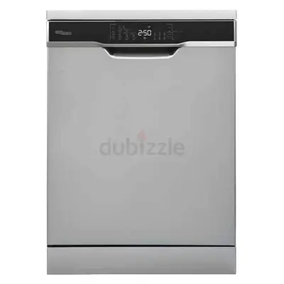 Stainless Steel Free-standing Dishwasher with Digital Display
