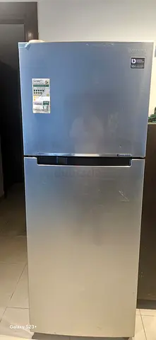 Samsung 2-Door Frost Free Refrigerator - Silver, Good Condition