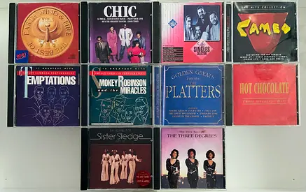10 Vintage Soul Music CD’s