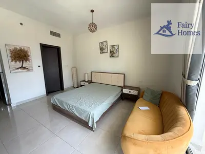 Furnished Studio | AG Tower | Balcony & park and canal View