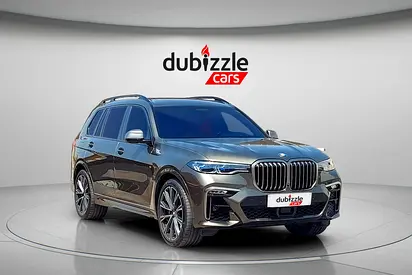 AED 3419/month | 2022 BMW X7 M50i M Sport | GCC Specs | Ref#489284