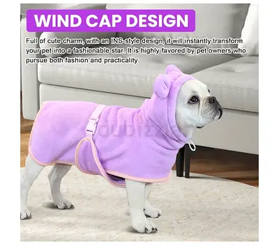 Dog bathrobe / towel